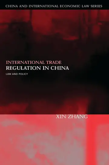 Cover of International Trade Regulation in China