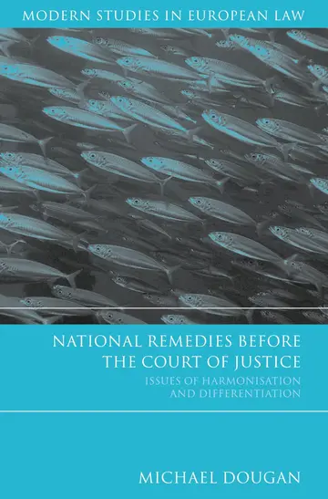 Cover of National Remedies Before the Court of Justice