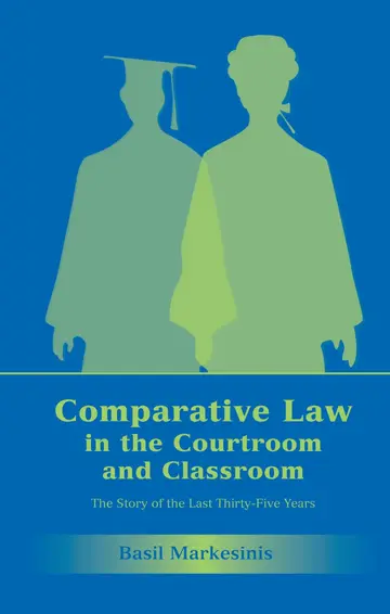 Cover of Comparative Law in the Courtroom and Classroom