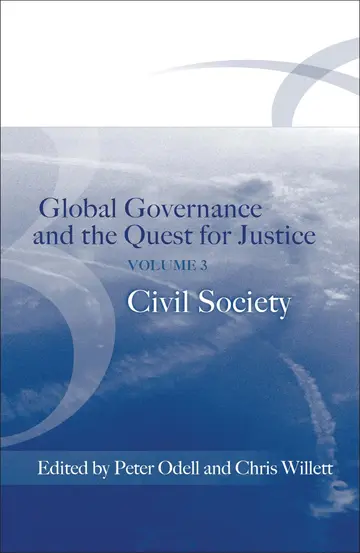 Cover of Global Governance and the Quest for Justice - Volume III