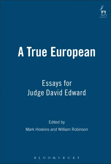 Cover of A True European