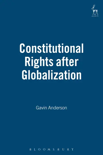 Cover of Constitutional Rights after Globalization