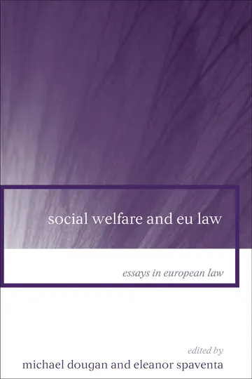 Cover of Social Welfare and EU Law