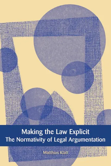 Cover of Making the Law Explicit