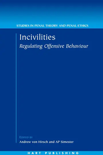 Cover of Incivilities