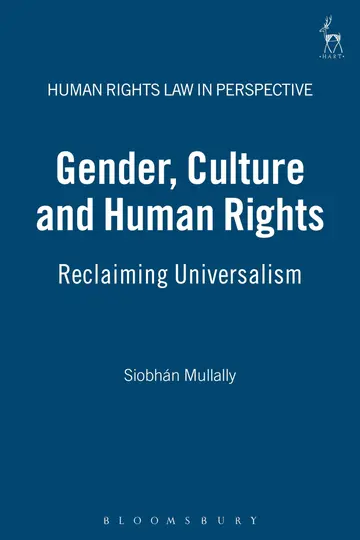 Cover of Gender, Culture and Human Rights