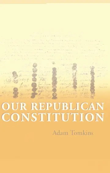 Cover of Our Republican Constitution