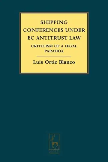 Cover of Shipping Conferences Under EC Antitrust Law