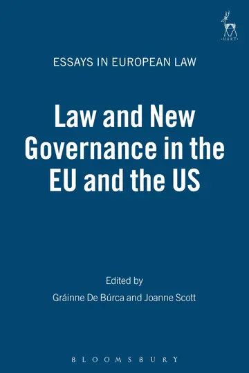 Cover of Law and New Governance in the EU and the US