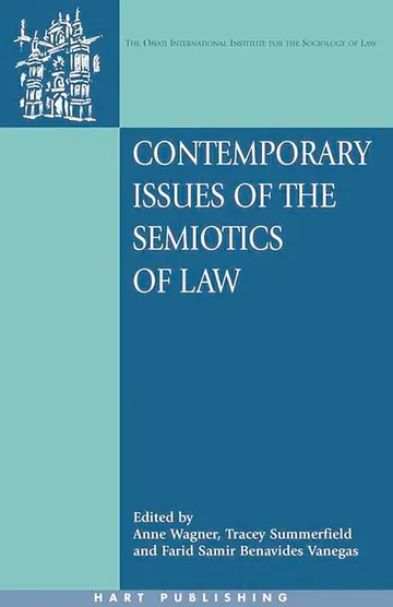 Cover of Contemporary Issues of the Semiotics of Law