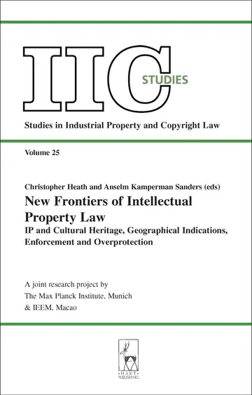 Cover of New Frontiers of Intellectual Property Law