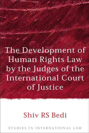 Cover of The Development of Human Rights Law by the Judges of the International Court of Justice