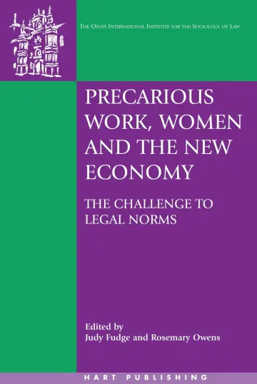 Cover of Precarious Work, Women and the New Economy