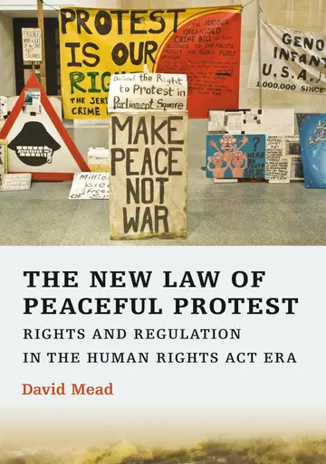 Cover of The New Law of Peaceful Protest