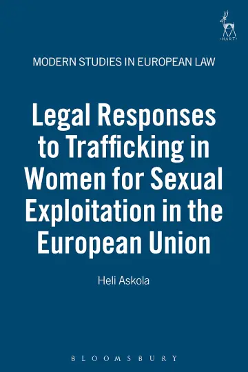 Cover of Legal Responses to Trafficking in Women for Sexual Exploitation in the European Union