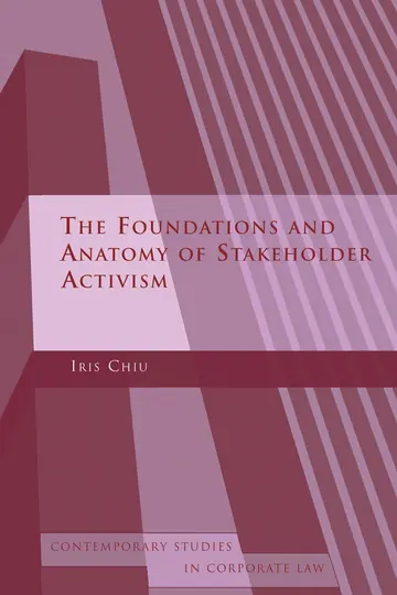 Cover of The Foundations and Anatomy of Shareholder Activism