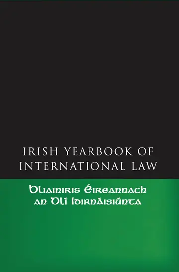 Cover of The Irish Yearbook of International Law, Volume 1 2006
