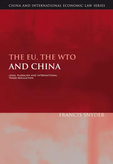Cover of The EU, the WTO and China