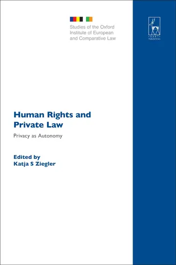 Cover of Human Rights and Private Law