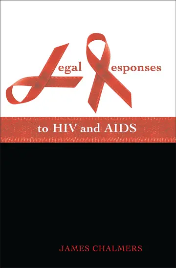 Cover of Legal Responses to HIV and AIDS