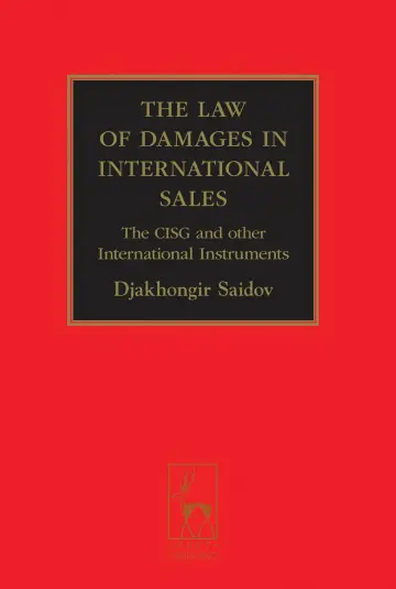 Cover of The Law of Damages in International Sales