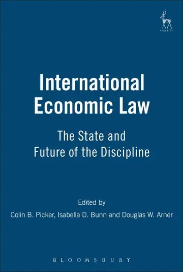 Cover of International Economic Law