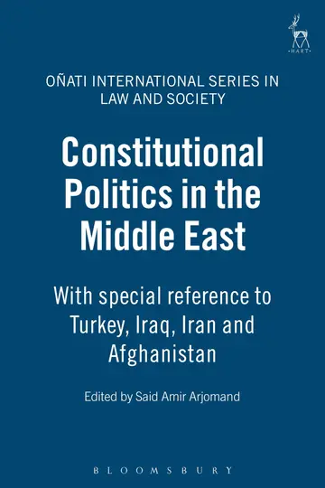 Cover of Constitutional Politics in the Middle East