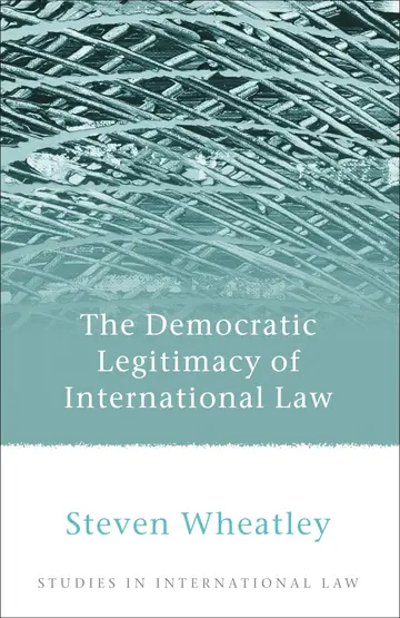 Cover of The Democratic Legitimacy of International Law