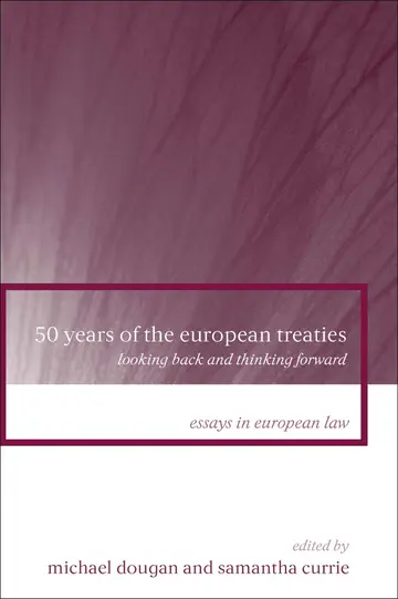 Cover of 50 Years of the European Treaties