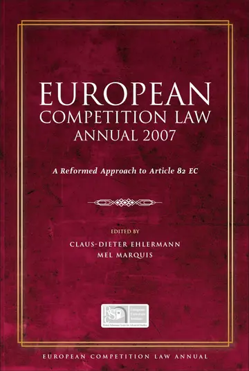 Cover of European Competition Law Annual 2007
