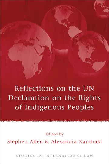Cover of Reflections on the UN Declaration on the Rights of Indigenous Peoples