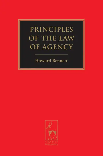 Cover of Principles of the Law of Agency