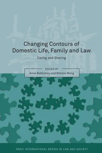 Cover of Changing Contours of Domestic Life, Family and Law