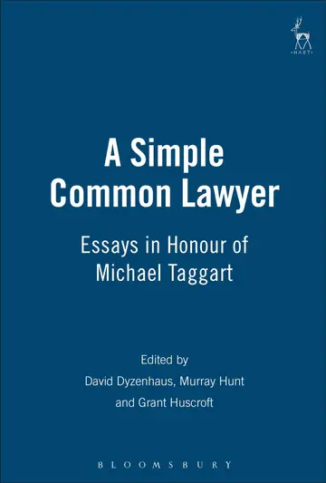 Cover of A Simple Common Lawyer