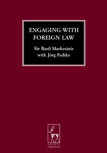Cover of Engaging with Foreign Law