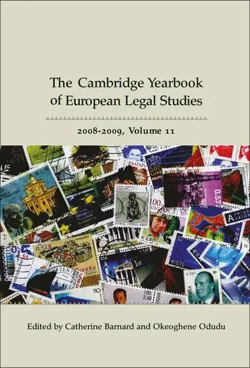 Cover of Cambridge Yearbook of European Legal Studies