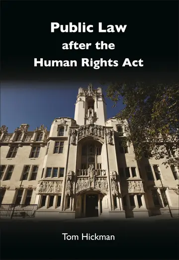 Cover of Public Law after the Human Rights Act