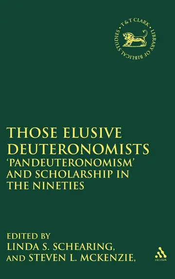 Cover of Those Elusive Deuteronomists