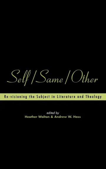 Cover of Self/Same/Other