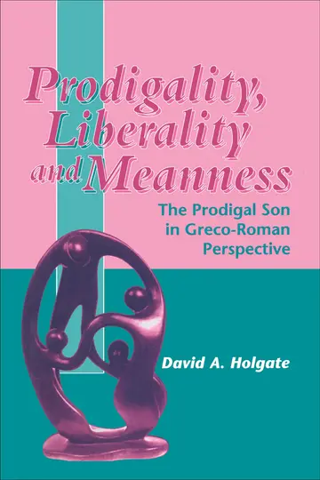 Cover of Prodigality, Liberality and Meanness