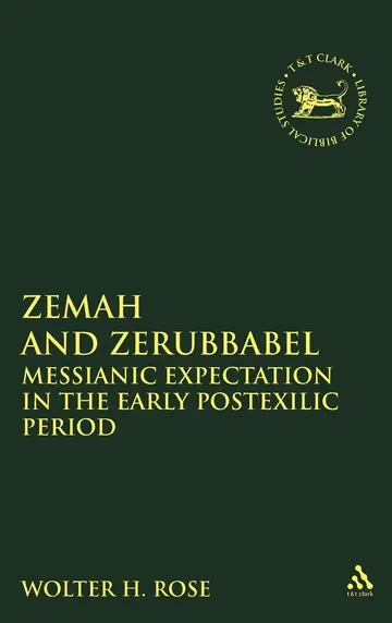 Cover of Zemah and Zerubbabel