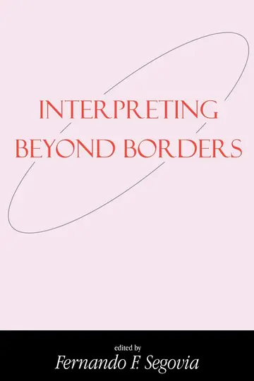 Cover of Interpreting Beyond Borders