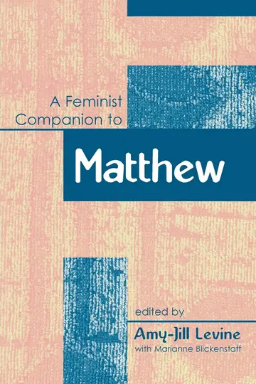 Cover of A Feminist Companion to Matthew
