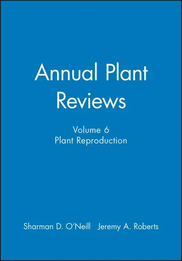 Cover of Annual Plant Reviews, Plant Reproduction