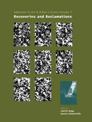 Cover of Advances in Art & Urban Futures