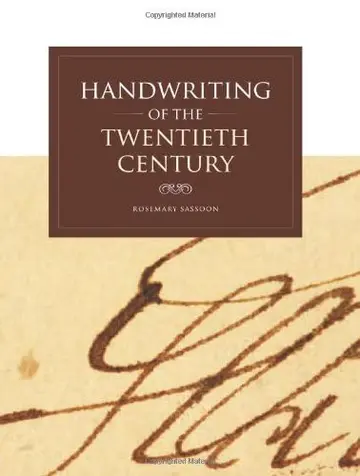 Cover of Handwriting of the Twentieth Century 2e