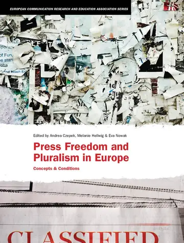 Cover of Press Freedom and Pluralism in Europe
