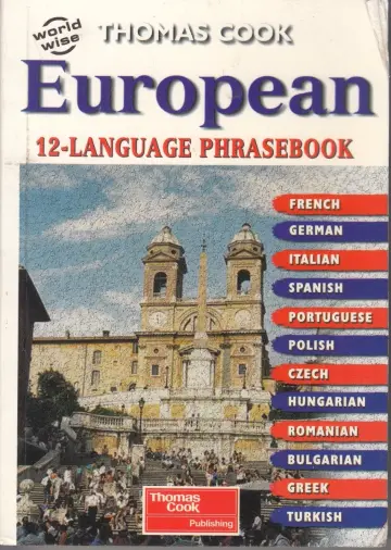 Cover of Thomas Cook European Phrase Book
