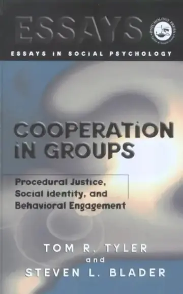 Cover of Cooperation in Groups