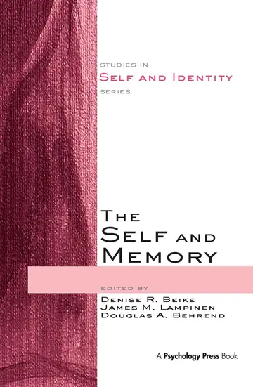 Cover of The Self and Memory